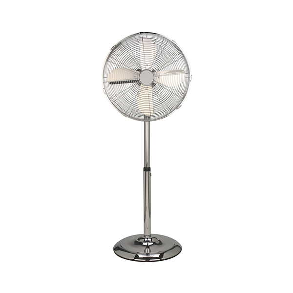 Stand Fan with 4 Aluminum Blades